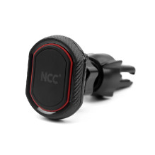 Automobilinis universalus telefono laikiklis NCC (CH11) tvirtinamas ant ventiliacijos grotelių, magnetinis, juodas