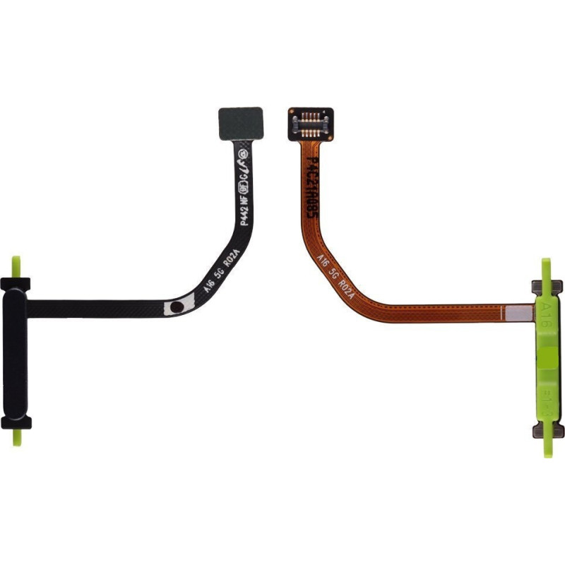 Lanksčioji jungtis Samsung A166 A16 5G su pirštų atspaudų jutikliu Blue Black originali (service pack)