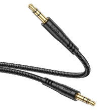 Audio adapteris HOCO UPA24 3,5mm į 3,5mm (p-p) juodas