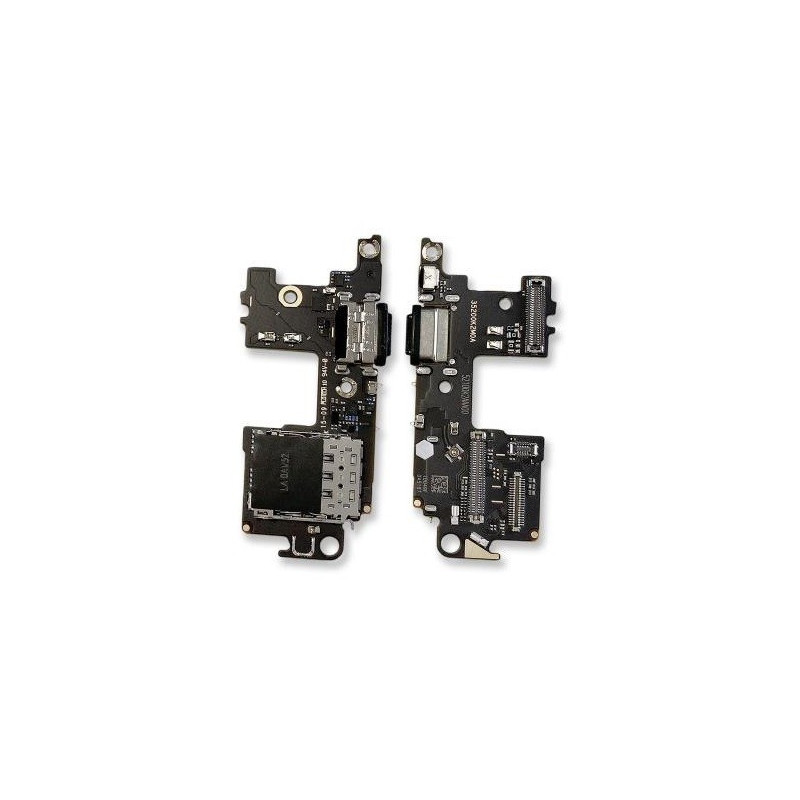 Flex Xiaomi Mi 11 with charging connector and microphone, SIM card contact original (service pack)