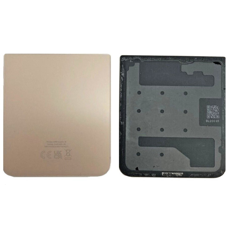 Back down cover for Samsung F721 Z Flip4 5G Pink Gold original (used Grade B)
