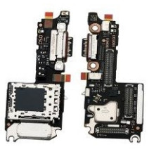 Lanksčioji jungtis Xiaomi 15 įkrovimo kontakto ir mikrofonu, SIM kortelės kontaktu originalus (service pack)