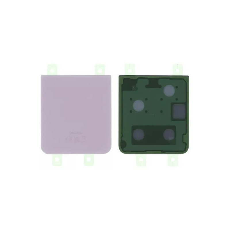 Galinis apatinis dangtelis Samsung F731 Z Flip 5 Lavender originalus (used Grade C)