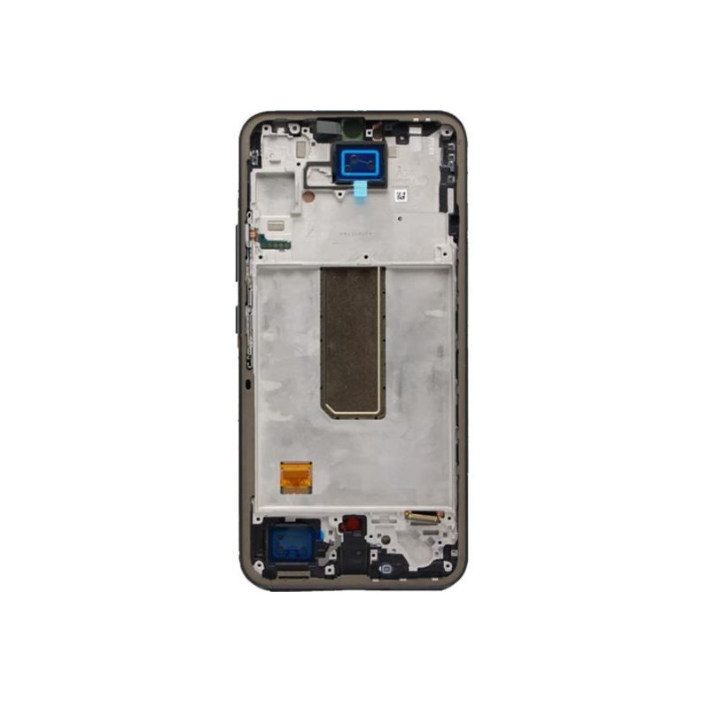 LCD screen Samsung A346 A34 5G 2023 with touch screen and frame Graphite original (assembled service pack)