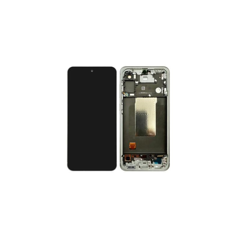 LCD screen Samsung A566 A56 5G with touch screen and frame Graphite OLED (real size)