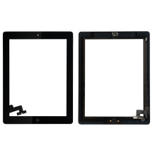 Touch screen iPad 2 black with Home button and holders HQ