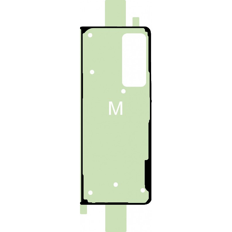 Lipdukas galiniam dangteliui Samsung F936 Z Fold4 5G originalus (service pack)
