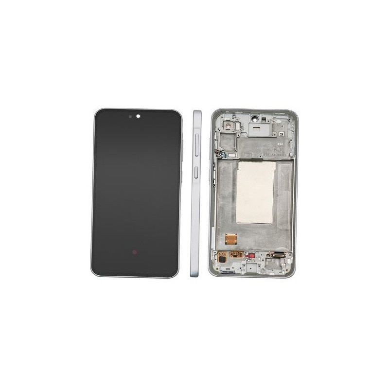 LCD screen Samsung A366 A36 5G with touch screen and frame Awesome Lavender original (assembled service pack)