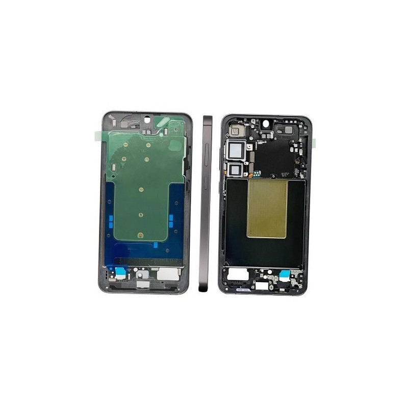 Middle housing Samsung S926 S24 Plus Phantom Black original (service pack)