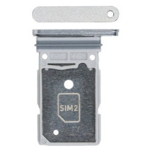 SIM card holder Samsung S938 S25 Ultra Titanium Silver Blue / Silver original (service pack)