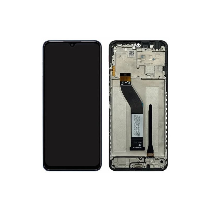 LCD screen Xiaomi Redmi 14C 4G / Poco C75 with touch screen and frame Black ORG