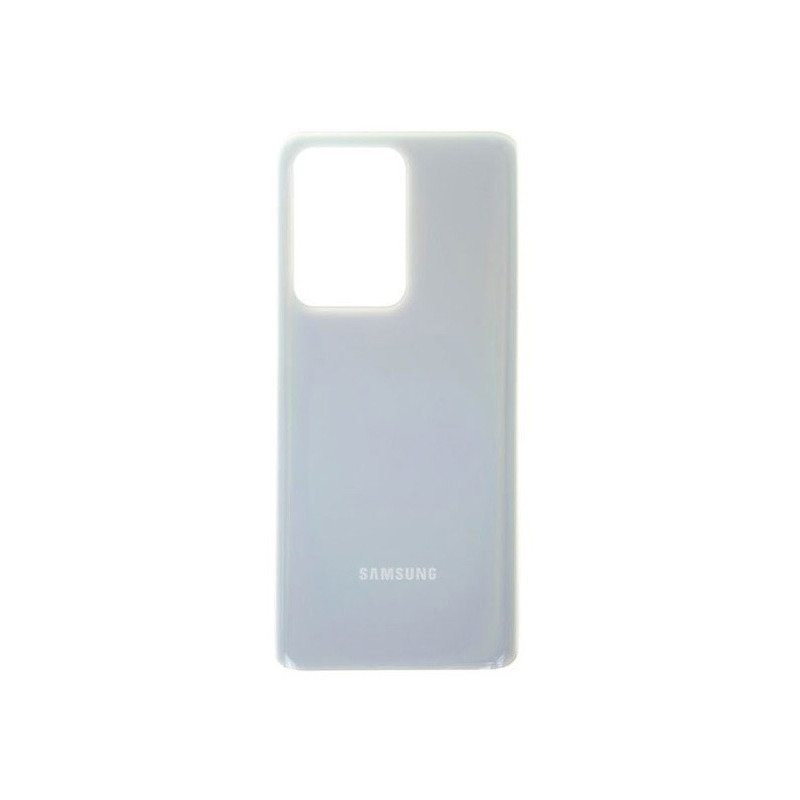 Galinis dangtelis Samsung G988 S20 Ultra Cloud White (without camera lens) originalus (used Grade B)