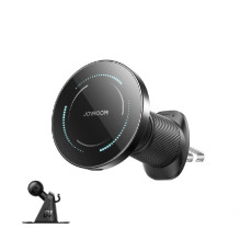 Belaidis automobilinis įkroviklis-laikiklis JOYROOM (JR-ZS502) Magnetic (MagSafe 15W) tvirtinamas ant ventiliacijos grot
