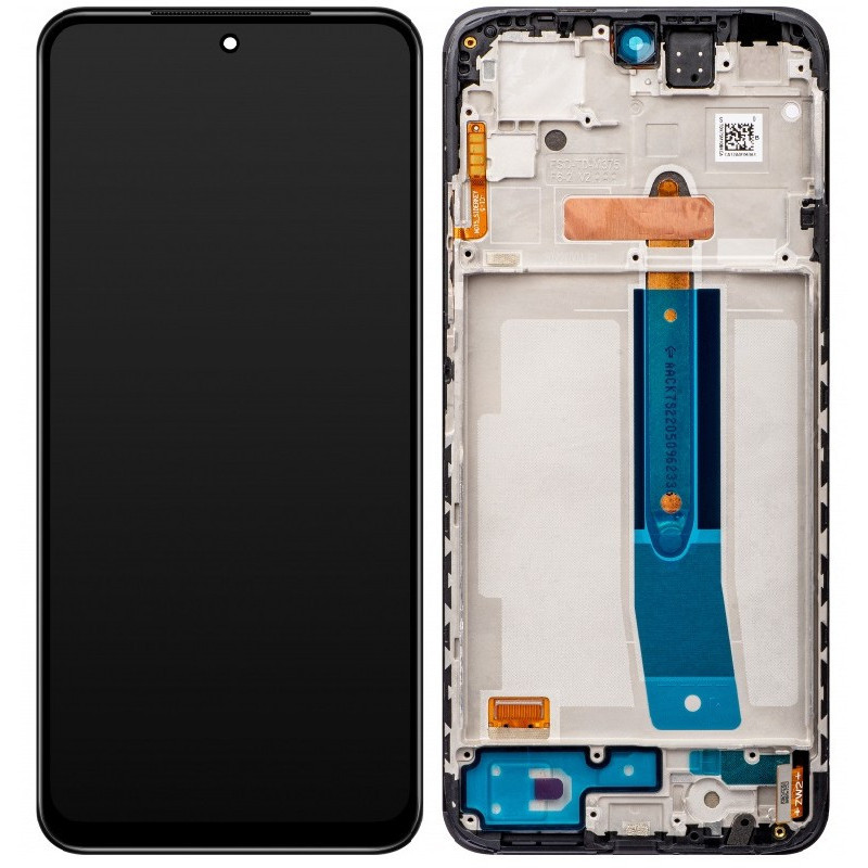 LCD screen Xiaomi Redmi Note 11S / Note 12S / Poco M4 Pro 4G with touch screen with frame Black OLED (with additional co