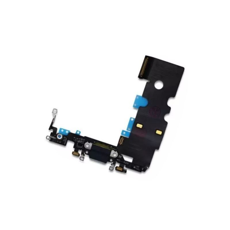 Flex for iPhone SE 2020 / SE 2022 for charging connector with microphone Black original (used Grade A)