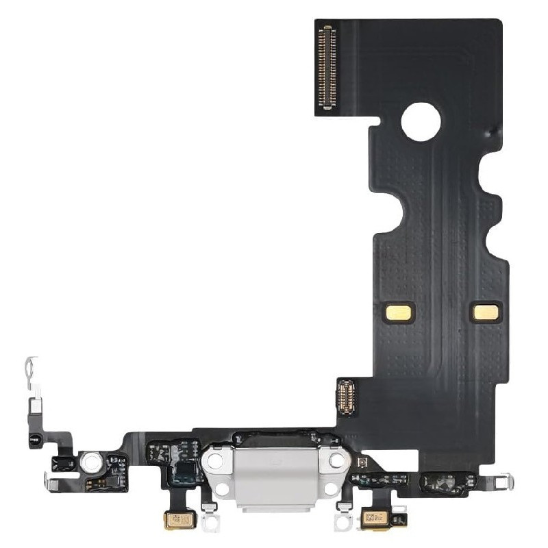 Flex for iPhone SE 2020 / SE 2022 for charging connector with microphone Starlight original (used Grade A)