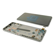 LCD screen Xiaomi Mi 11i / Mi 11X / Mi 11X Pro / Poco F3 with touch screen with frame Lunar White original (used Grade B