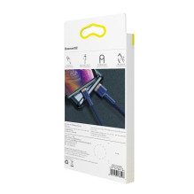 Baseus Cafule Lightning laidas 1.5A 2m (auksinis + tamsiai mėlynas) Baseus Cafule Lightning laidas 1.5A 2m (auksinis + tamsiai mėlynas)