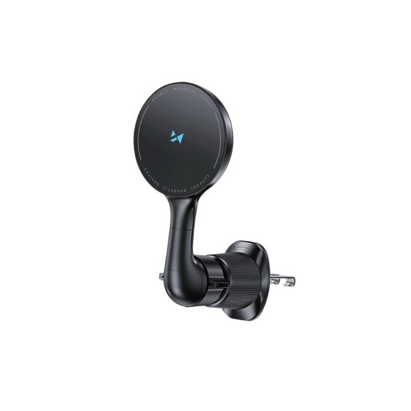 Belaidis automobilinis įkroviklis-laikiklis Wozinsky (WCT5-6S4Y) Magnetic (MagSafe 15W) tvirtinamas ant ventiliacijos gr