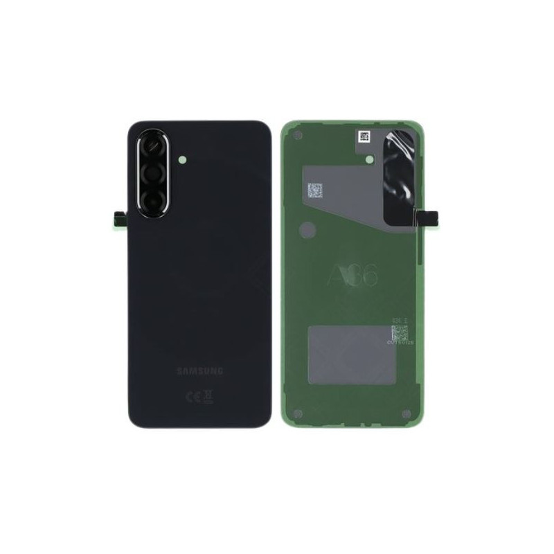 Back cover for Samsung A366 A36 5G Black original (service pack)