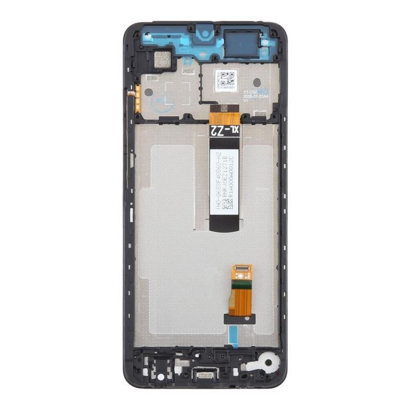 LCD screen Xiaomi Redmi A5 / Poco C71 (Long Flex) with touch screen with frame Black ORG