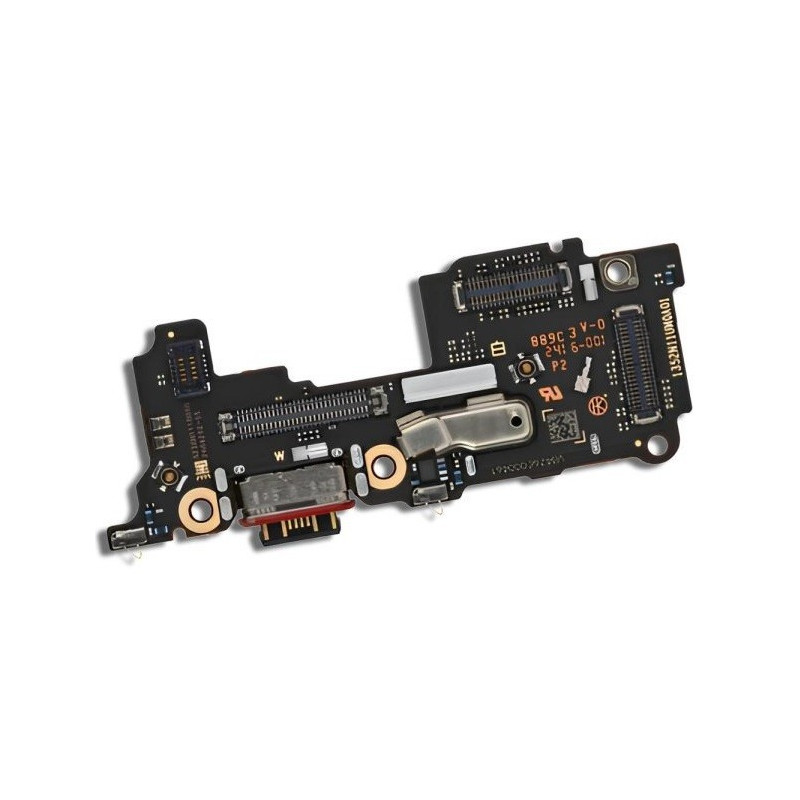 Flex Xiaomi Poco F6 Pro with charging connector and microphone, SIM card contact original (service pack)