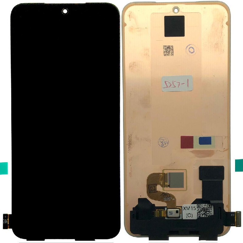 Ekranas Xiaomi 15 5G su lietimui jautriu stikliuku Black ORG