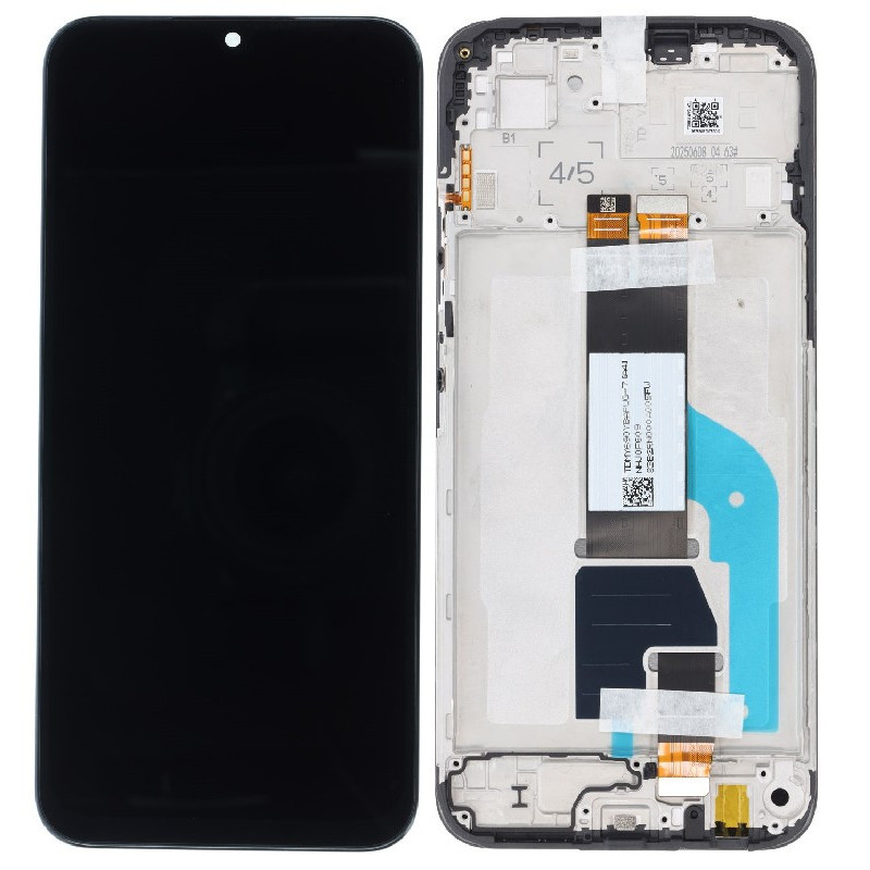 LCD screen Xiaomi Redmi 15C 4G (Global) / Poco C85 4G (Global) with touch screen and frame Black original (service pack)