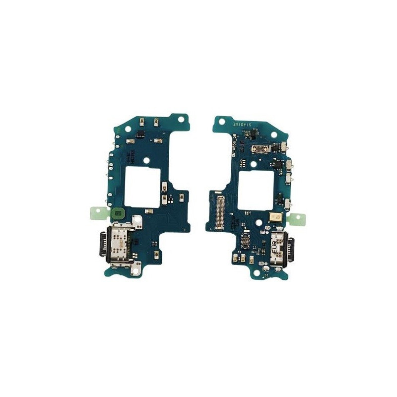 Lanksčioji jungtis Samsung A556 A55 5G su įkrovimo kontaktu, mikrofonu originali (used Grade A)