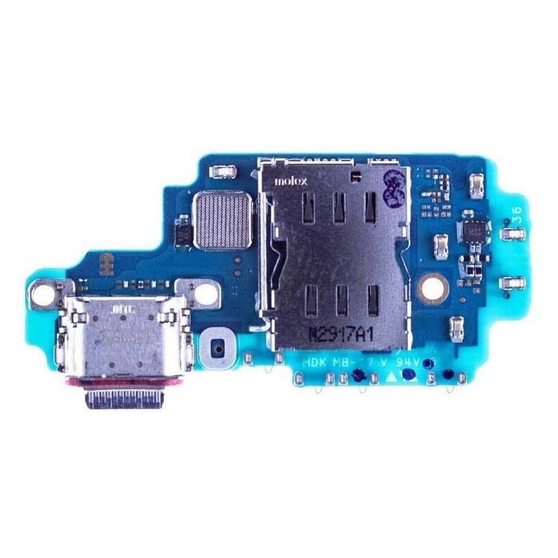 Flex Samsung S918 S23 Ultra for plugin, microphone, SIM reader original (used Grade A)