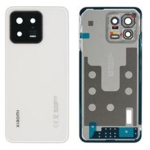 Back cover for Xiaomi 13 White original (service pack)