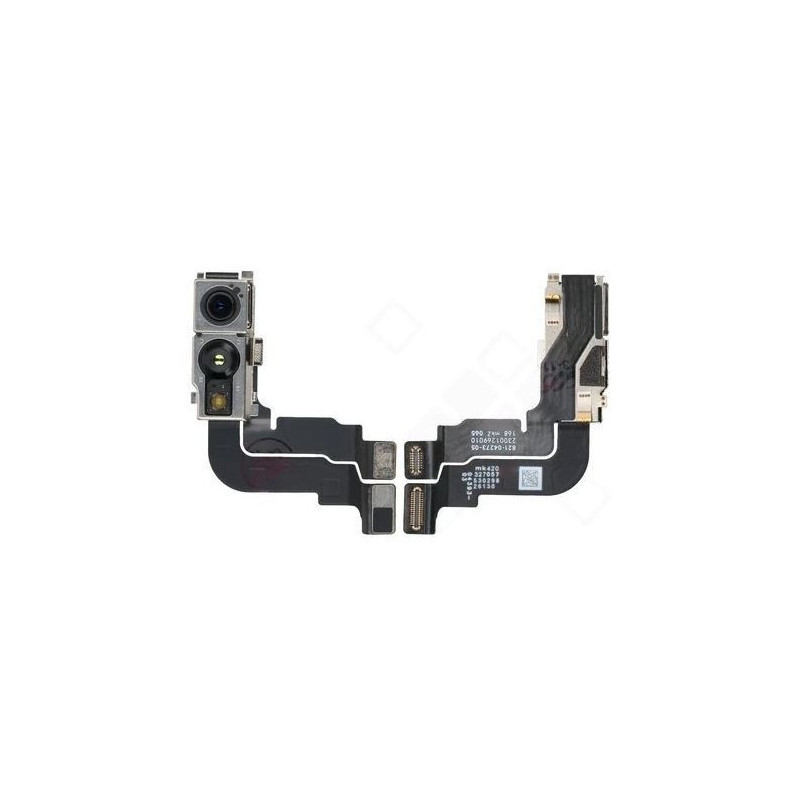 Lanksčioji jungtis skirta iPhone 15 Pro su priekine kamera, šviesos davikliu originali (used Grade A)