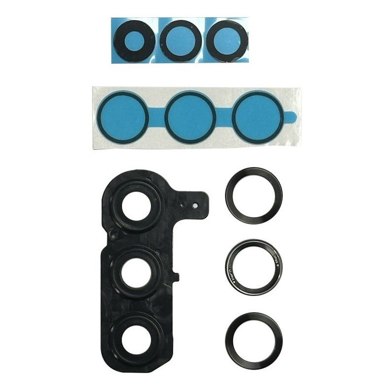 Samsung S936 S25 Plus lens for camera with frame Black ORG