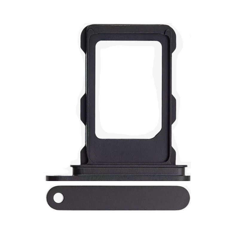 SIM kortelės laikiklis skirtas iPhone 16 Pro / 16 Pro Max Black Titanium ORG