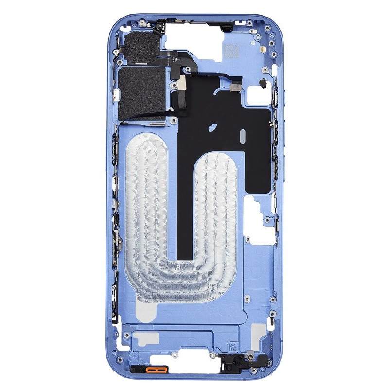 Middle housing iPhone 16 Ultramarine original (used Grade A)