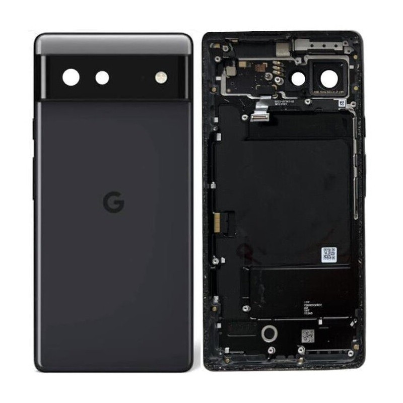 Galinis dangtelis Google Pixel 6 Stormy Black originalus (used Grade B)