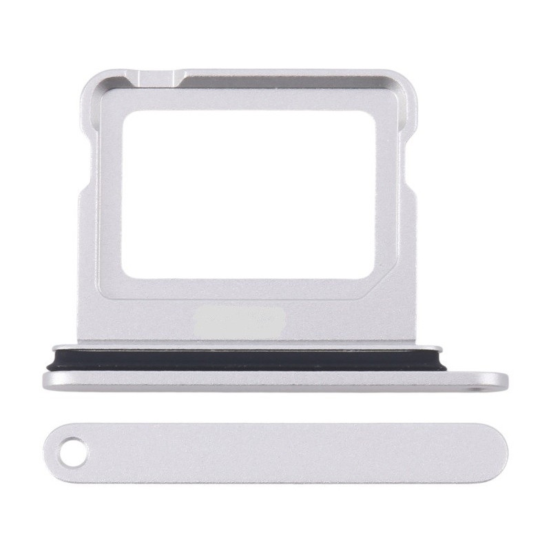 SIM kortelės laikiklis skirtas iPhone 16 / 16 Plus White ORG