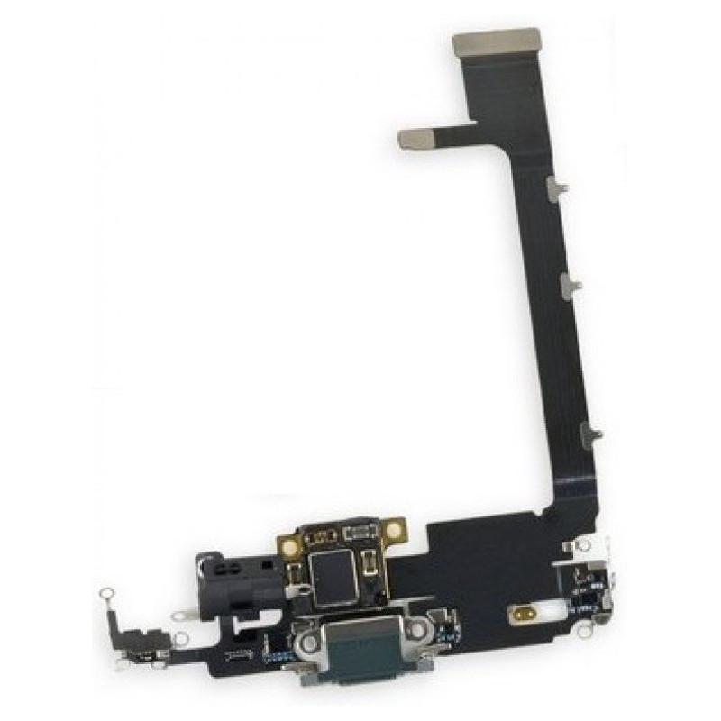 Lanksčioji jungtis skirta iPhone 11 Pro įkrovimo kontaktų, su mikrofonu Midnight Green originali (used Grade A)