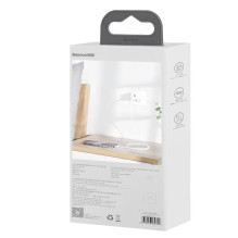 Baseus Simple Wisdom Data Cable Kit USB to Lightning 2.4A (2PCS / Set）1.5m White