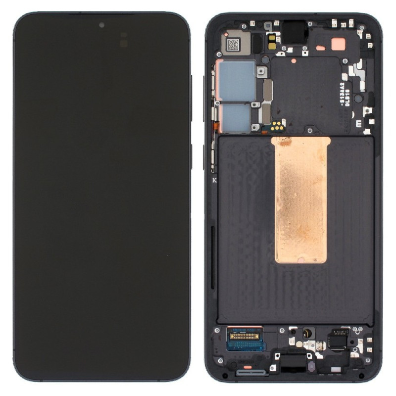 LCD screen Samsung S916 S23+ 5G with touch screen and frame Phantom Black original (used Grade A)