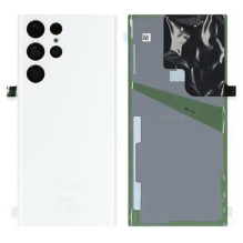 Galinis dangtelis Samsung S908 S22 Ultra White originalus (service pack)