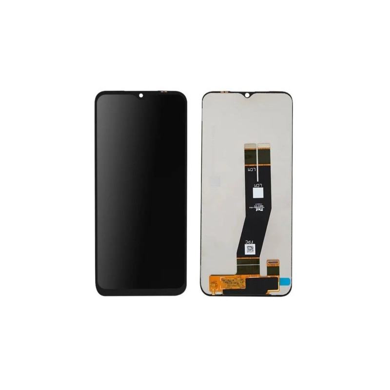 LCD screen Samsung A145 A14 4G 2023 with touch screen (Black flex) Black original