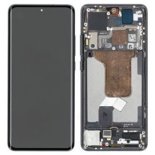 LCD screen Xiaomi 12 5G / 12X 5G / 12S 5G with touch screen with frame Black original (used Grade A)