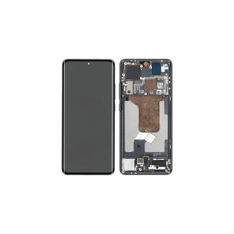 LCD screen Xiaomi 12 5G / 12X 5G / 12S 5G with touch screen with frame Black original (used Grade A)