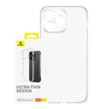 „iPhone 15 ProMax Baseus OS-Lucent“ serijos telefono dėklas (skaidrus)