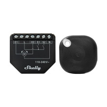 „WiFi Shelly Shutter“ + BLU mygtukas „Tough 1“ žaliuzių / užuolaidų valdiklis
