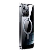 „Torras“ telefono dėklas UPRO „Ostand Clear“, skirtas „iPhone 15 PRO“ (skaidrus)