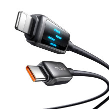 „Mcdodo CA-2630“ USB-C į „Lightning“ laidas, 36 W, LED ekranas, 1,2 m „Mcdodo CA-2630“ USB-C į „Lightning“ laidas, 36 W, LED ekranas, 1,2 m