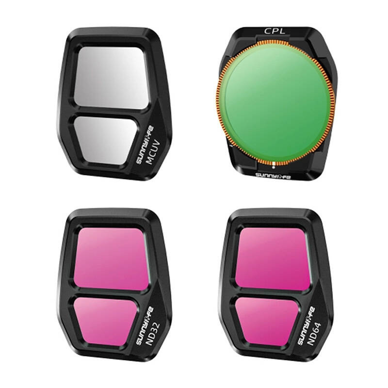 „Sunnylife A3S-FI928“ 4 dalių objektyvų filtrų rinkinys, skirtas „AIR 3S“