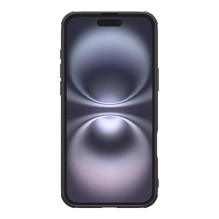 „Nillkin Super Frosted Shield Pro“ dėklas iPhone 16 Plus (juodas)